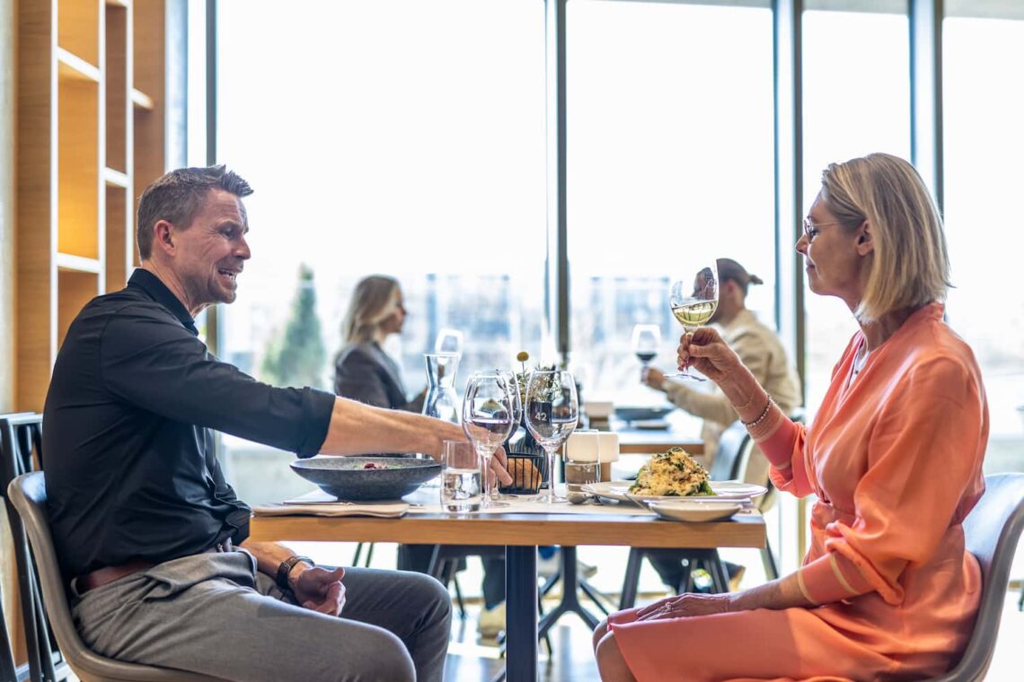 Middag i Restaurant Alsik