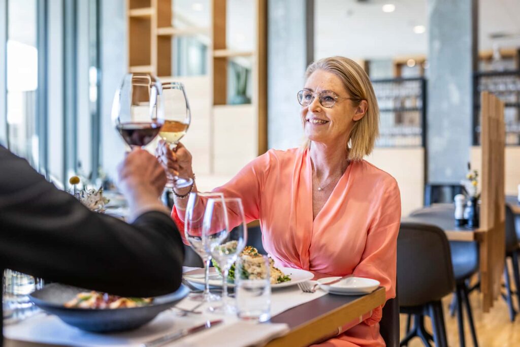 Middag i Restaurant Alsik